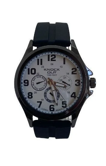 Reloj Knock Out Analogos Caucho Hombre 8453.031