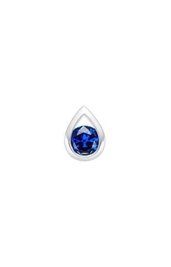 Dije Pasante de Cubic en Forma de Gota 7mm