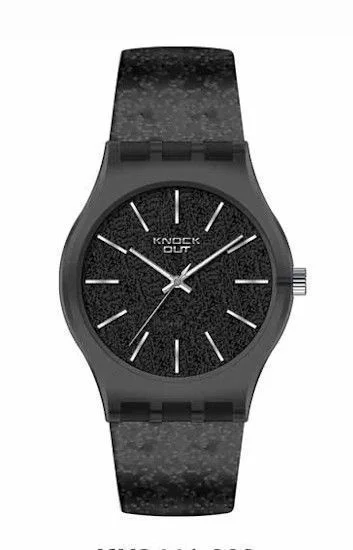 Reloj Knock Out Analogos Caucho Dama 8441.603