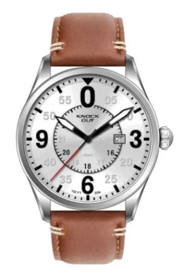 Reloj Knock Out Cuero Hombre 2609.046
