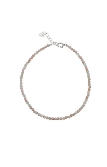 Pulsera de Cristales Blancos 2.4mm