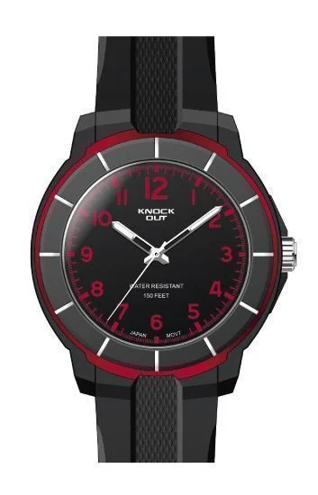 Reloj Knock Out Analogos Caucho Hombre 8455.030