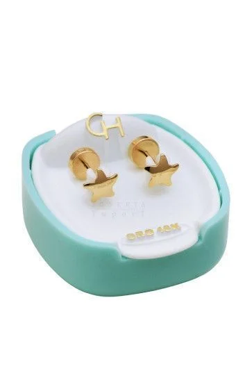 Abridor Oro 18 Kt. Estrella