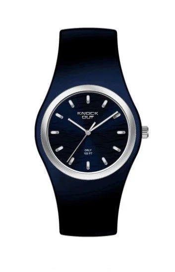 Reloj Knock Out Analogos Caucho Dama 8449.588