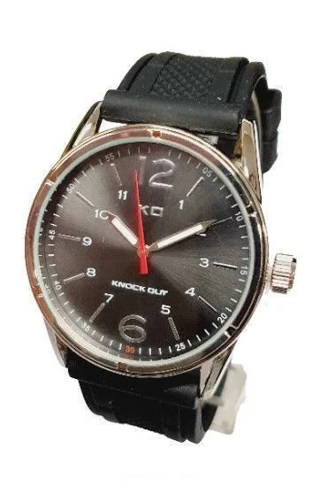 Reloj Knock Out Analogos Caucho Hombre 8475.033