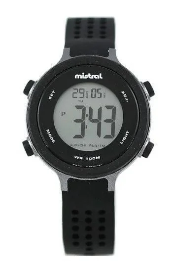 Reloj Mistral Caucho Digital Dama LDM-064-01