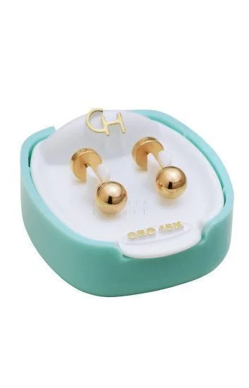 Abridor Oro 18 Kt. Bolita N6 5mm