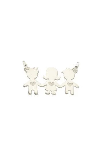 Conjunto Cadena Rolo de 3 Hermanos Nene, Nena y Nene