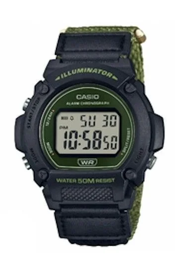 Reloj Casio Digital W219HB-3A