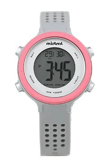 Reloj Mistral Caucho Digital Dama LDM-064-08