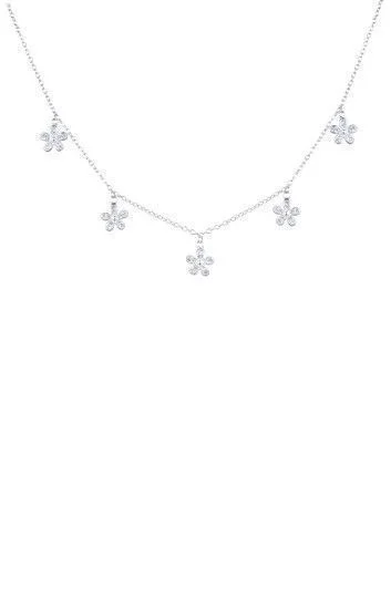 Choker de Flores con Circones