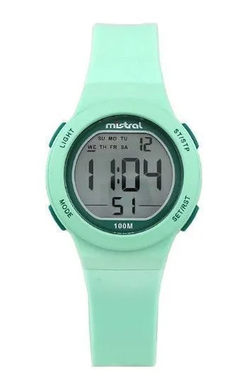 Reloj Mistral Caucho Digital Dama LDX-BBE-03