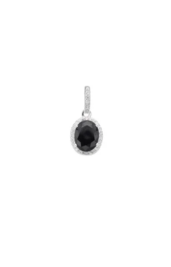 Dije con Cubic Ovalado con Circones