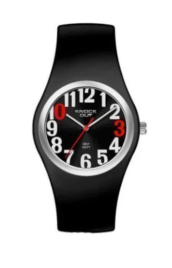 Reloj Knock Out Analogos Caucho Dama 8449.130