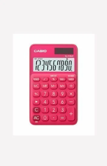 Reloj Casio Calculadoras SL-310UC-RD