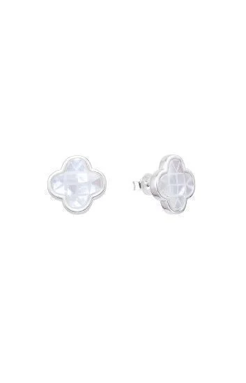 Aros de Flor VD con Nacar