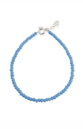 Pulsera de Cristales Azules