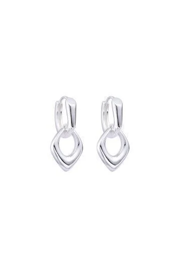 Aros Huggies Lisos con Dije Colgante