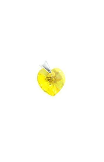 Dije de Crystal Corazon 10mm