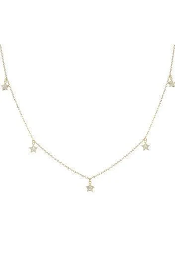Gargantilla Choker de Estrellas
