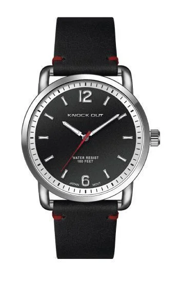 Reloj Knock Out Cuero Hombre 2592.033
