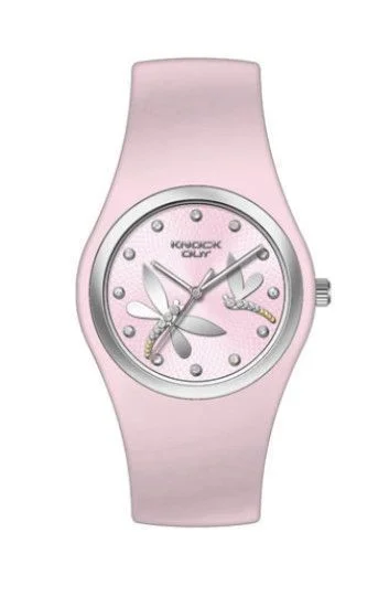 Reloj Knock Out Analogos Caucho Dama 8449.159