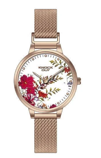 Reloj Knock Out Tejidos Dama 0912.204