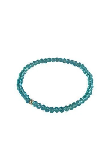 Pulsera de Cristal Checo Elastizada