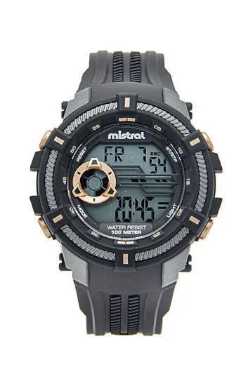 Reloj Mistral Caucho Digital Hombre GDG-15681-01