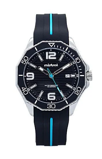 Reloj Mistral Caucho Analogo Hombre GTI-2055-01