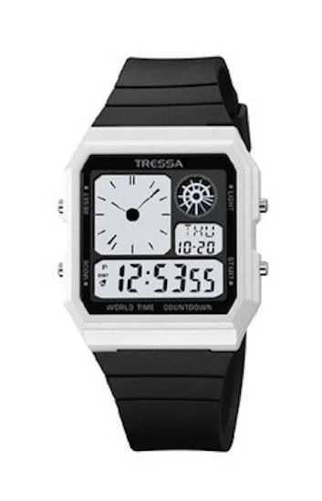 Reloj Tressa Caucho Digital Hombre GINO-03