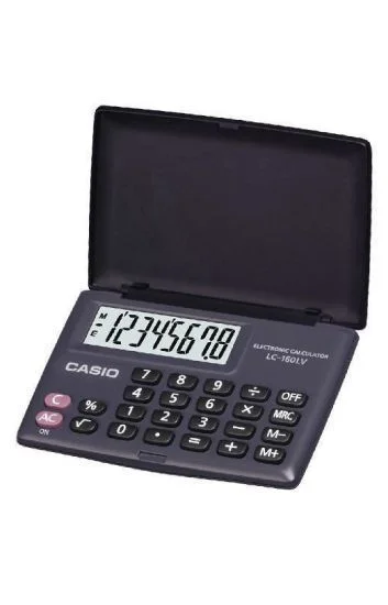 Reloj Casio Calculadoras LC-160LV-BK