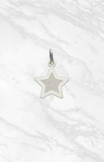 Dije Estrella Con Grabado