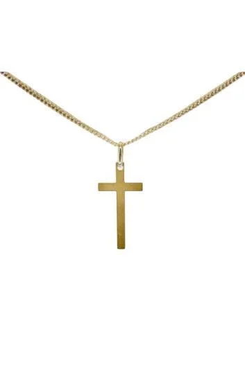 Cruz Angosta Lisa 10x20mm