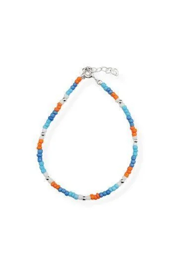 Pulsera de Cristales con Bolitas 2.5mm