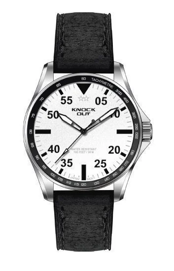 Reloj Knock Out Cuero Hombre 2605.013