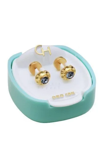 Abridor Oro 18 Kt. Strass Grande