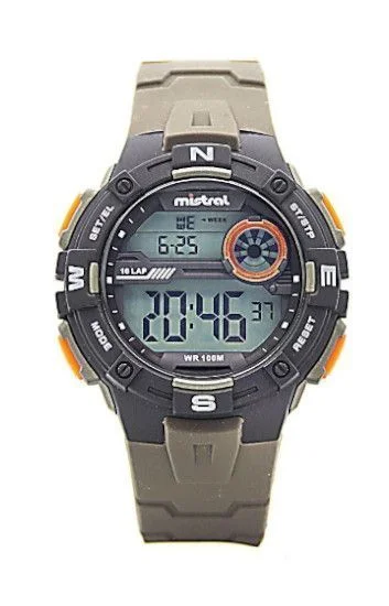 Reloj Mistral Caucho Digital Hombre GDX-DAG-09