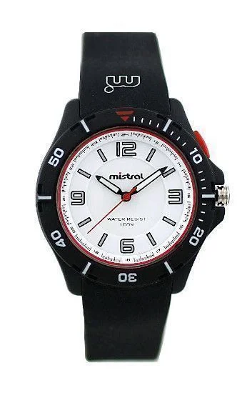 Reloj Mistral Caucho Analogo Hombre GAX-PO-01