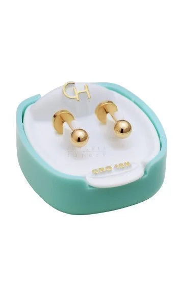 Abridor Oro 18 Kt. Bolita N4 4mm