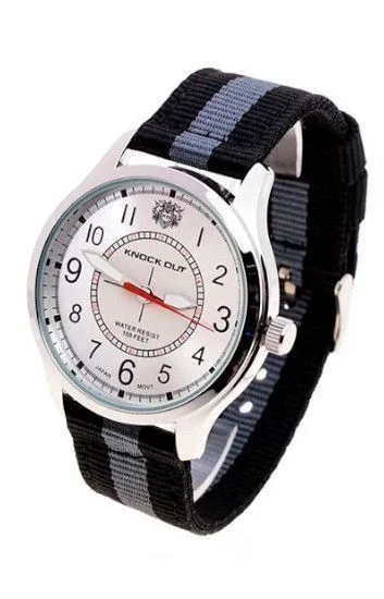 Reloj Knock Out Cuero Hombre 2575.026