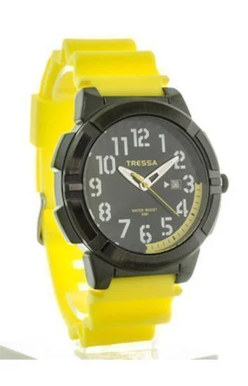 Reloj Tressa Caucho Analogo Hombre TEXAS-BK-02