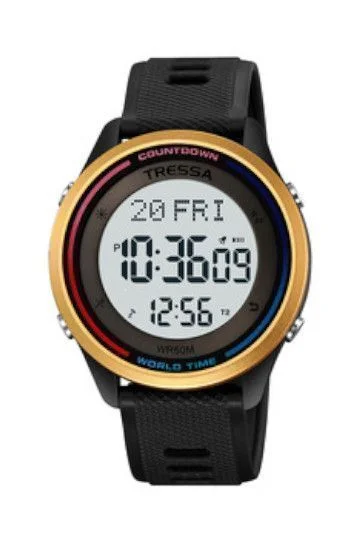 Reloj Tressa Caucho Digital Hombre KODA-06