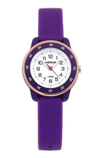 Reloj Mistral Caucho Analogo Dama LAX-WC-06