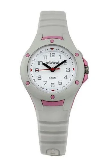 Reloj Mistral Caucho Analogo Dama LAX-ABD-08