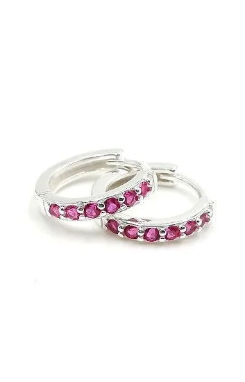 Aros Argolla Huggies con Circones 12mm
