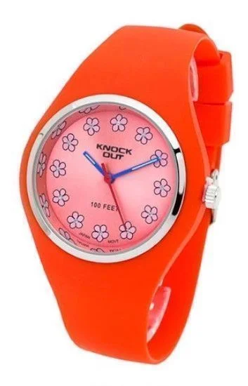 Reloj Knock Out Analogos Caucho Dama 8469.100