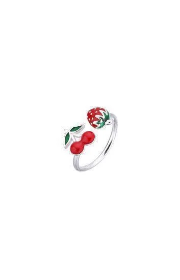 Anillo Ajustable de Cereza y Frutilla