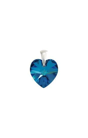 Dije de Crystal Corazon 18mm