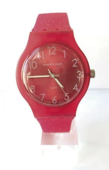 Reloj Knock Out Analogos Caucho Dama 8943.810